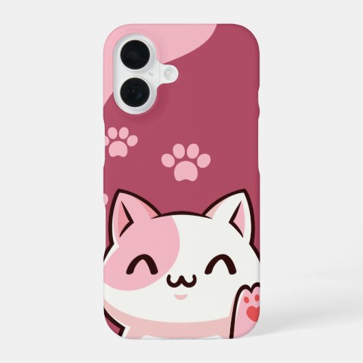 Meow Magic iPhone Hoesje iPhone 16 Hoesje (Achterkant)