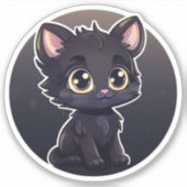 Meow Magic Sticker (Voorkant)