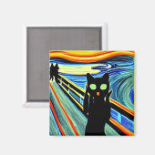 Meow Magnet (Voorkant / Achterkant)