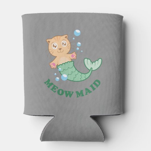 Meow Maid Blikjeskoeler (Achterkant)