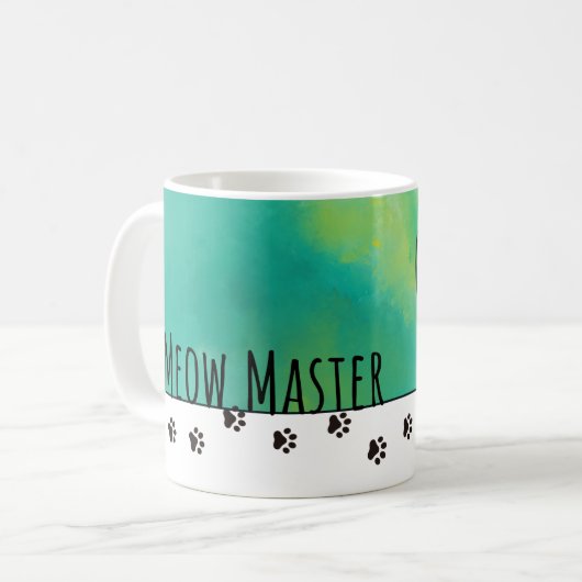 Meow Master Tasse Koffiemok (Voorkant links)