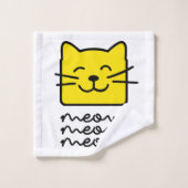 Meow Meow Bad Handdoek (Wasdoekje)