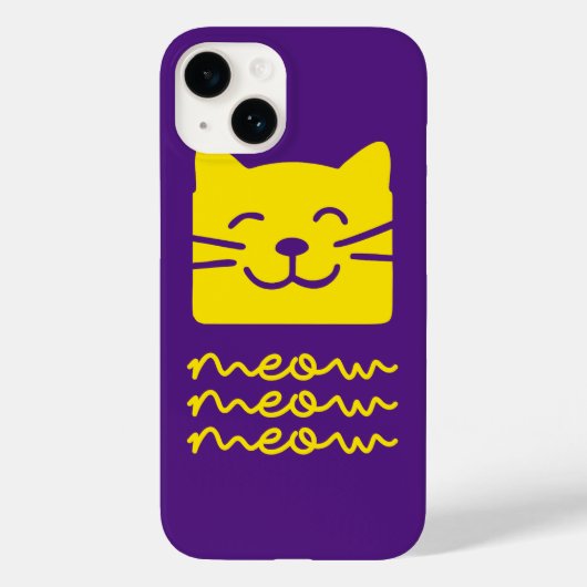 Meow Meow Case-Mate iPhone Case (Achterkant)