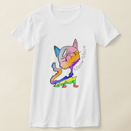 Meow-Meow D3 T-shirt (Laagn)