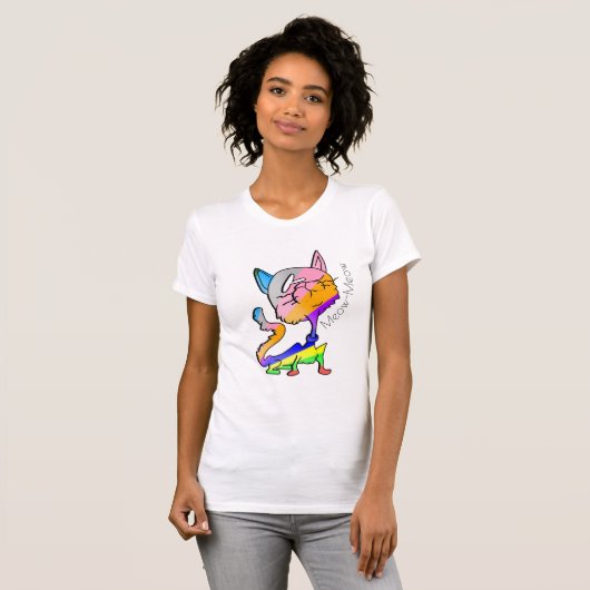 Meow-Meow D3 T-shirt (Voorkant volledig)