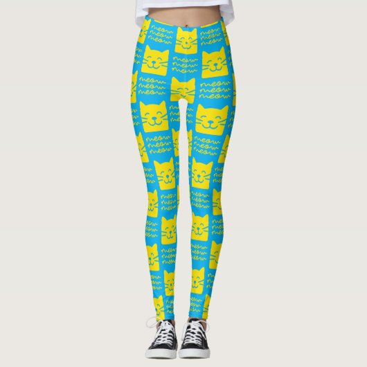 Meow Meow Leggings (Voorkant)
