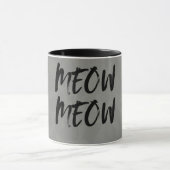Meow Meow Paw Mug Mok (Midden)