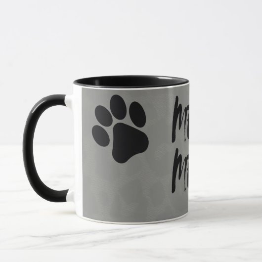 Meow Meow Paw Mug Mok (Links)