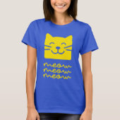 Meow Meow T-shirt (Voorkant)
