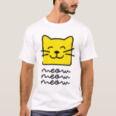Meow Meow T-shirt (Voorkant)