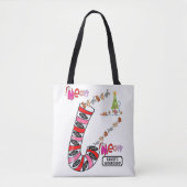 Meow Merry Kerstman Canvas tassen (Voorkant)
