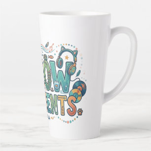 Meow Momenten – Grappig Kat Liefhebber Grafisch T- Latte Mok