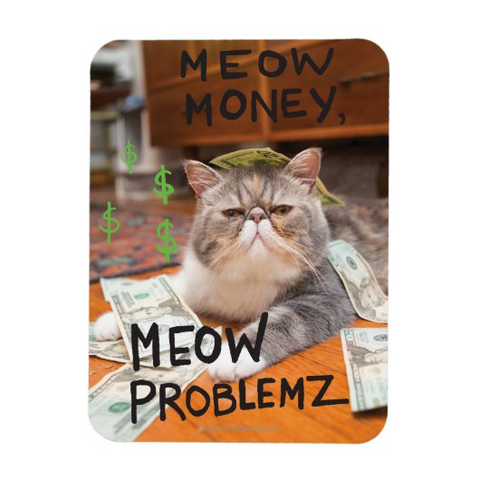 Meow Money, Meow Problemz Magneet (Verticaal)