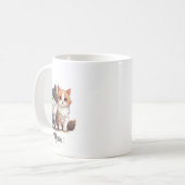 "Meow" Mooie Kat Duo Mok (Voorkant links)