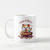 Meow & Munch Pizza Cat Mok (Links)