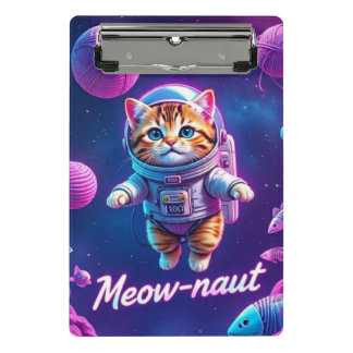 Meow-naut Mini Klembord