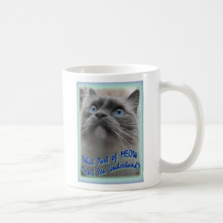 MEOW (nieuwe versie) Koffiemok