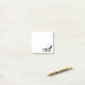 MEOW of Nooit Cat 3" x 3" Post-it® notes (Op bureau)