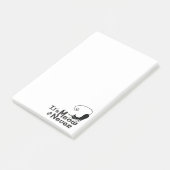 MEOW of Nooit Cat Post-it® notes (Schuin)