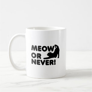 Meow of Nooit Funny Mug Koffiemok