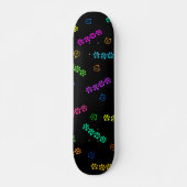 Meow Pawprinters Skateboard (Voorkant)