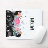 Meow Peking Cat, Kitten Cat Lover Gift Idee Muismat (Met muis)