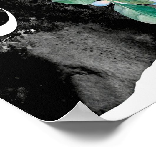 Meow Peking Cat, Kitten Cat Lover Gift Idee Poster (Hoek)