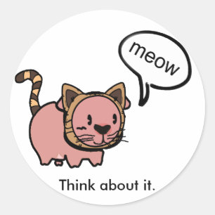 Meow Pig Stickers