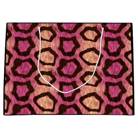 Meow Pink Wild Kat Cool Groot Cadeauzakje (Voorkant)