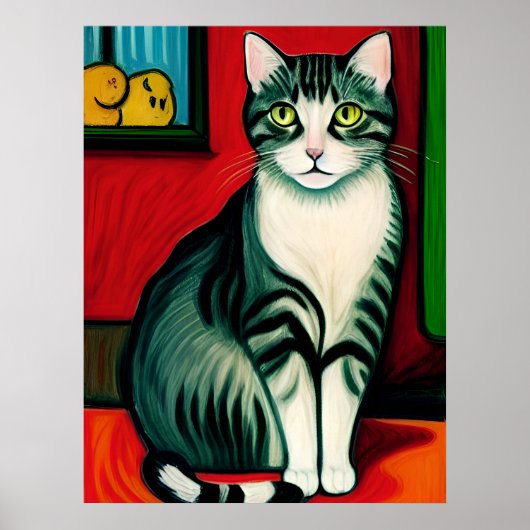 Meow Poster (Voorkant)