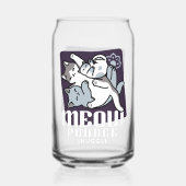 Meow Pounce Snuggle – Schattigee slapende katten Blikvorm Glas (Achterkant)