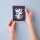 Meow Pounce Snuggle – Schattigee slapende katten Flyer (Hand)