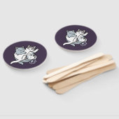 Meow Pounce Snuggle – Schattigee slapende katten Handwaaier (Niet-gemonteerd)