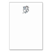 Meow Pounce Snuggle – Schattigee slapende katten Kaart (Achterkant)