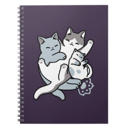 Meow Pounce Snuggle – Schattigee slapende katten Notitieboek