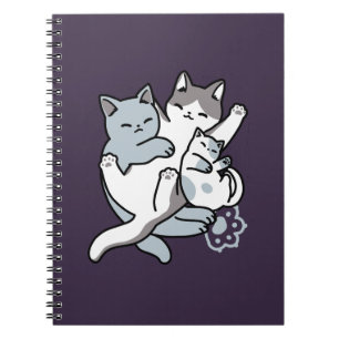 Meow Pounce Snuggle – Schattigee slapende katten Notitieboek