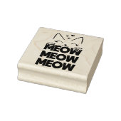 Meow rubber stempel (Stempel)