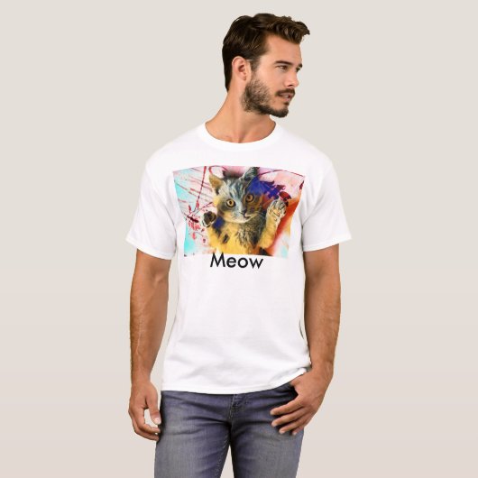 Meow Shirt (Voorkant volledig)