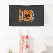 Meow-Some Halloween Zwarte Kat Spandoek (Insitu)