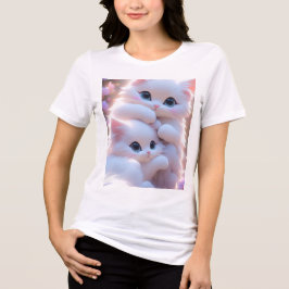 "Meow Stemming Geactiveerd _ Esthetisch Kitty-ontw Tri-Blend Shirt