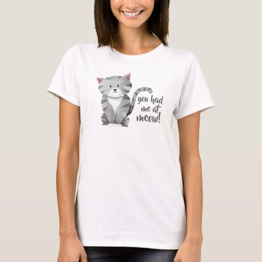 Meow T-shirt (Voorkant)