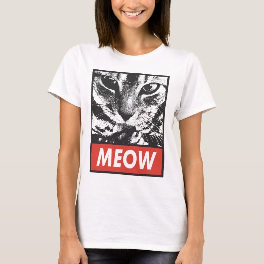 MEOW T-SHIRT (Voorkant)