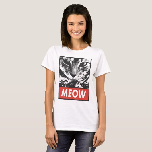 MEOW T-SHIRT (Voorkant volledig)