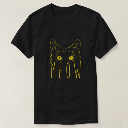 Meow T-shirt (Design voorkant)