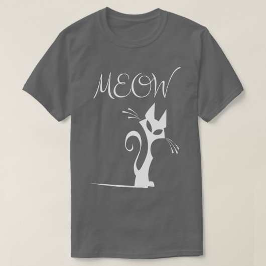 Meow T-shirt (Design voorkant)