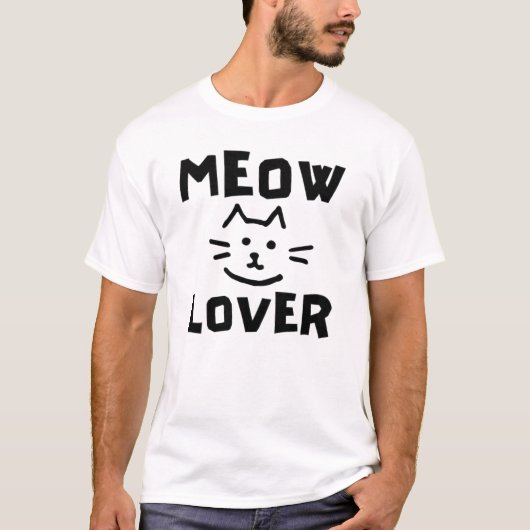 Meow T-shirt (Voorkant)