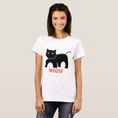 Meow T-shirt (Voorkant volledig)