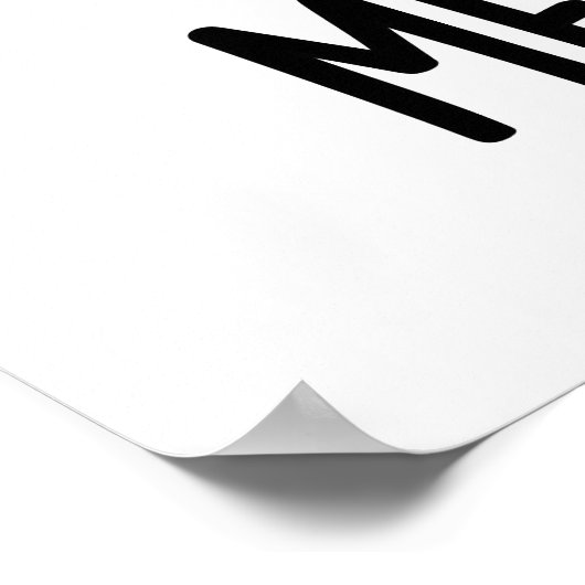 Meow-teor Funny Meteor Pun Poster (Hoek)