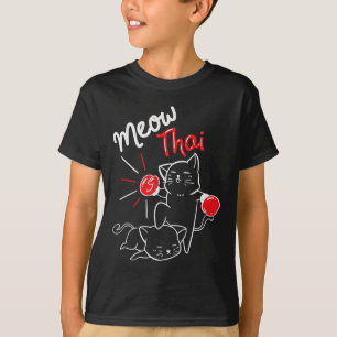 Meow Thai I Muay Thai Boksen I Muay Thai Mannen Vr T-shirt