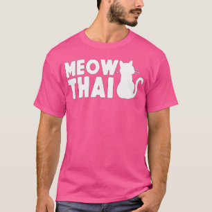 Meow Thai Muay Thai Cat T-shirt